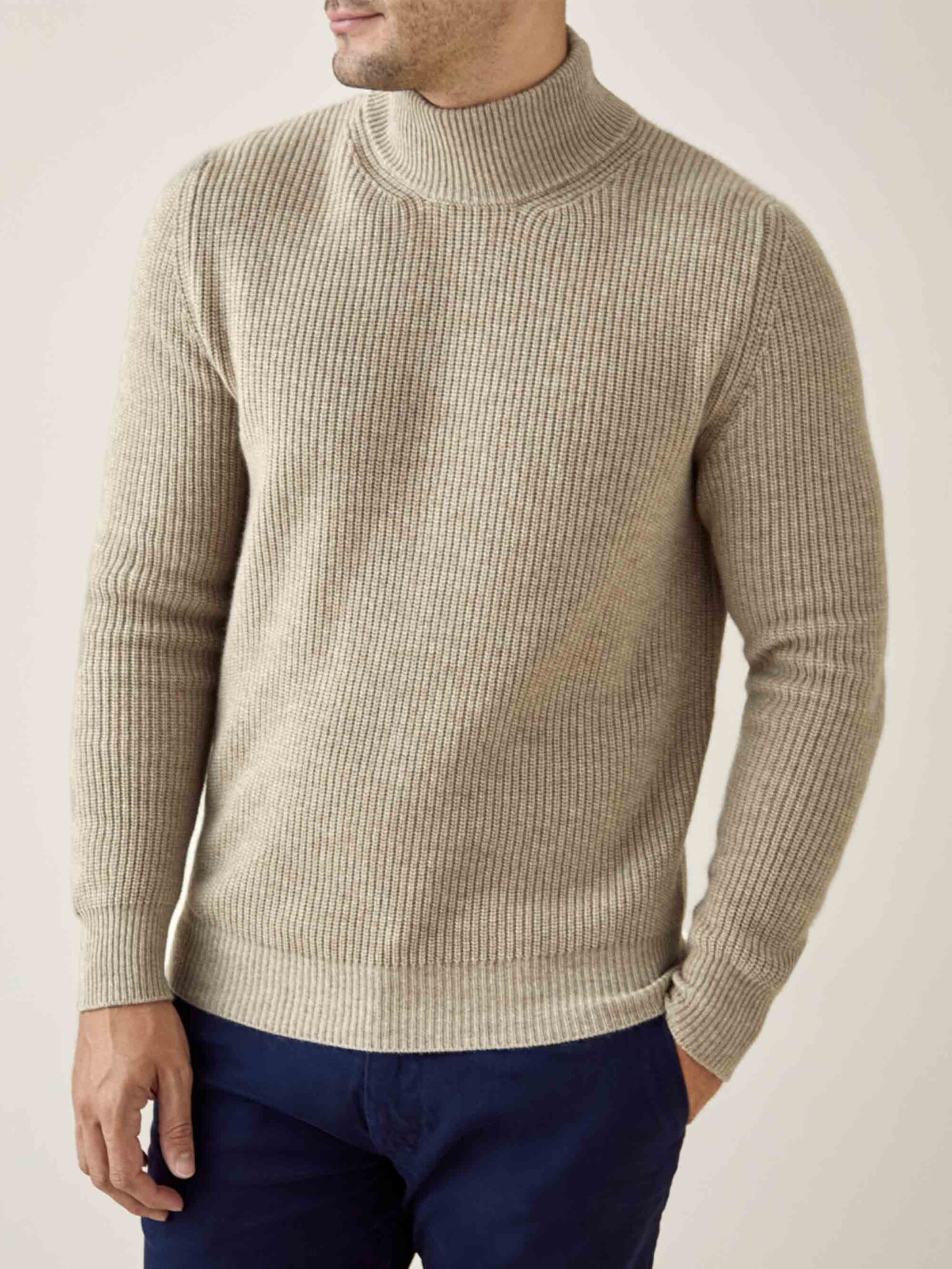 Knittons Men's Turtleneck Sweater_1