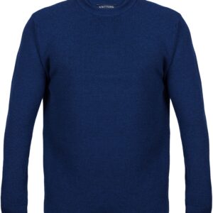 Men's Rib Knit Crew Neck Sweater Pullover