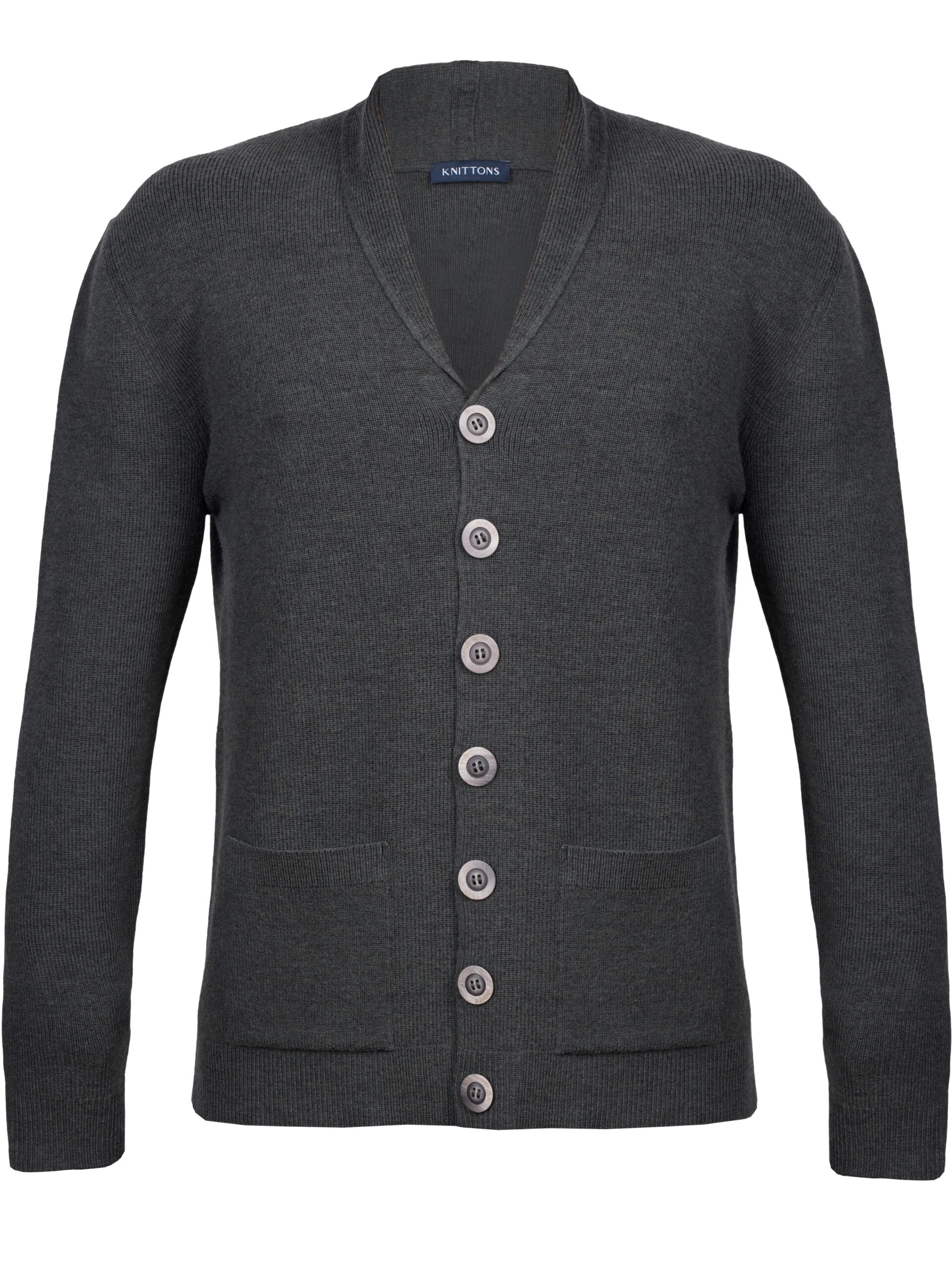 Men's Shawl Green_1 Knittons Men's Merino Wool Cardigan Shawl Collar Pullover