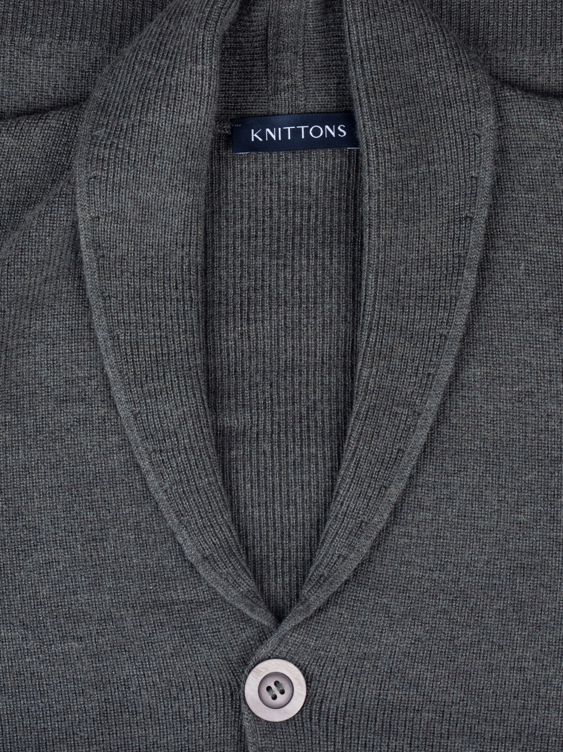 Men's Shawl Green_3 Men's Cardigan Green