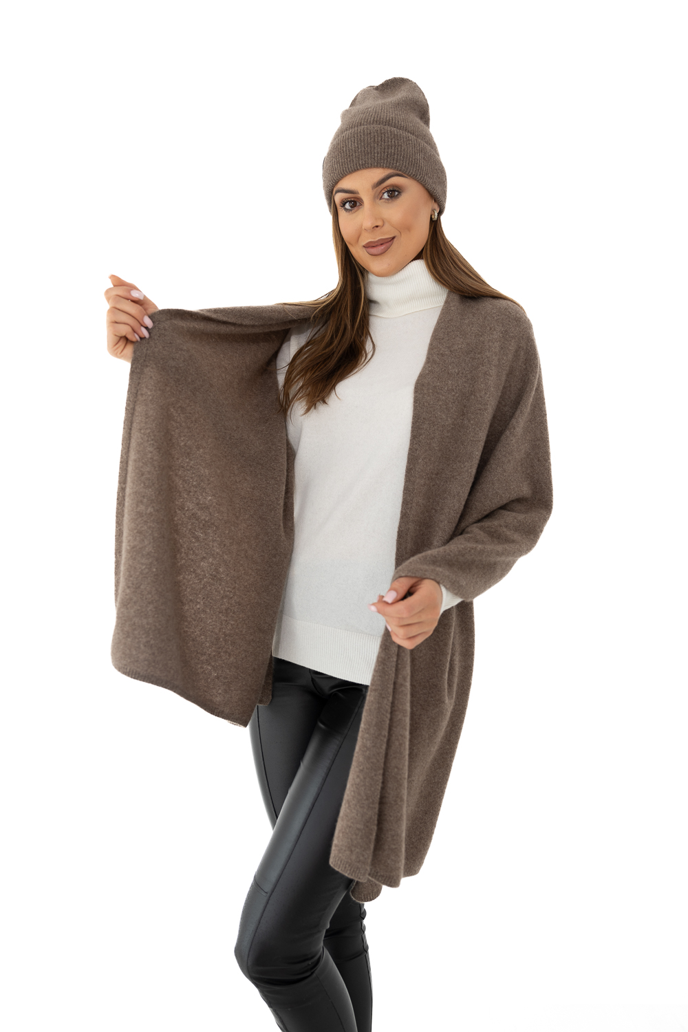 Shawl Cashmere Shawl Brown